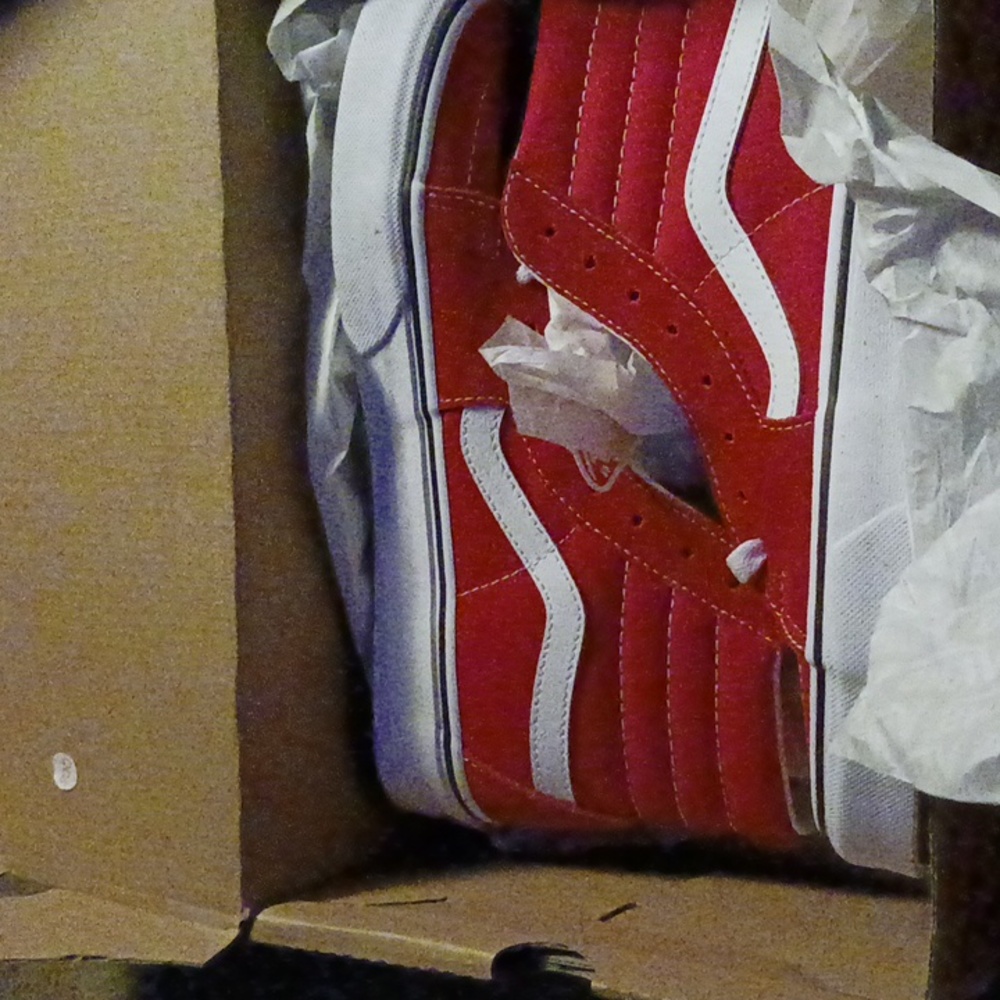 Vans Sz8 Red